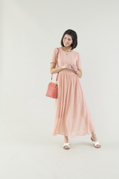 Plaid Maxi Dress